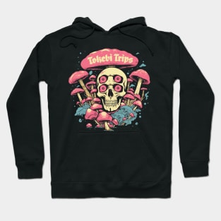 Tokebi Trips Skull Mushroom Psychedelic Hoodie